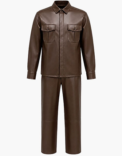 Finn Pant Set in Brown for $$149.00