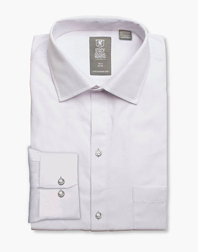 Aliota Dress Shirt Point Collar in White for $$69.00
