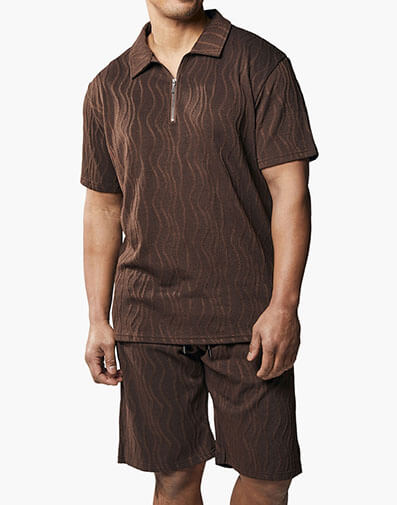 Colter Short Set in Chocolate for $$79.90