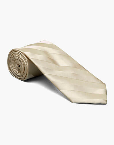 Liam Tie And Hanky Set in Ivory for $20.00