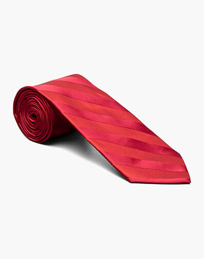 Liam Tie And Hanky Set in Red for $20.00