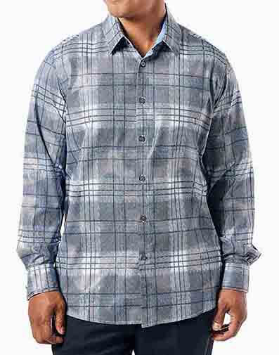 Colton Button Down Shirt in Blue for $69.00