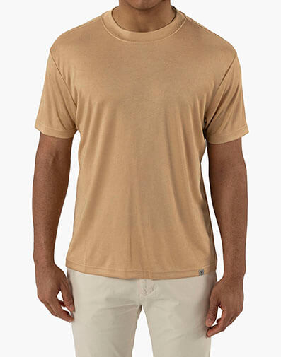 Ambrose T-Shirt in Tan for $$39.00