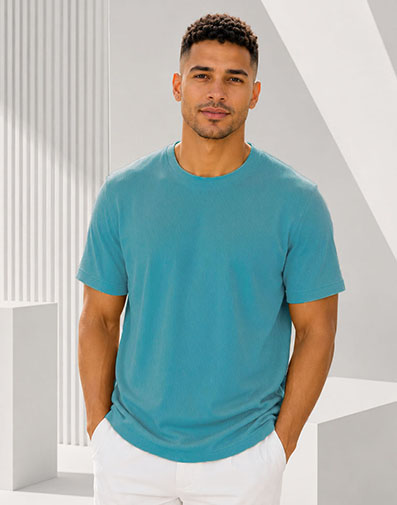 Ambrose T-Shirt in Teal for $$39.00