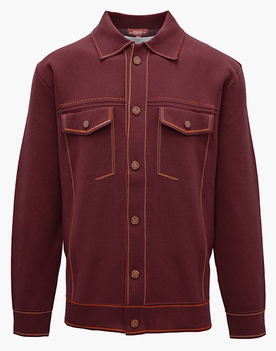 Hugo Button Down Shirt in Burgundy for $$89.00