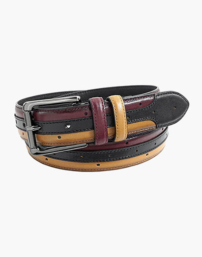 Drexler Two-Tone Genuine Leather Belt