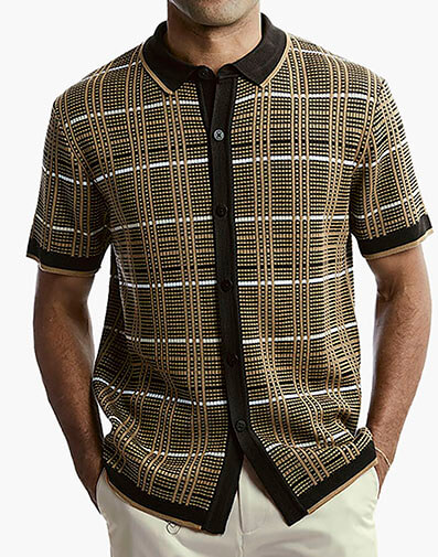 Gibson Button Down Shirt in Brown for $$59.90