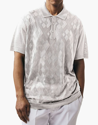Russell Polo Shirt in White for $$49.00