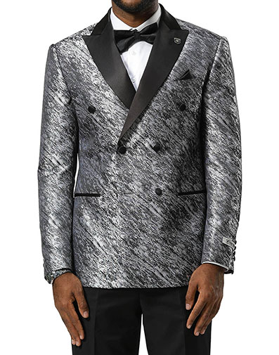 Waverly Suit Jacket in Silver for $$175.00