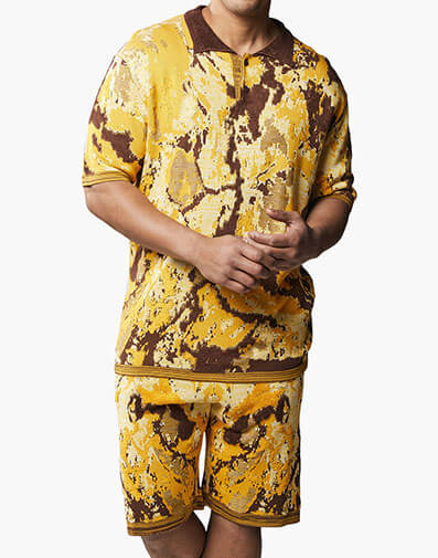 Johannes Short Set in Gold for $$99.90