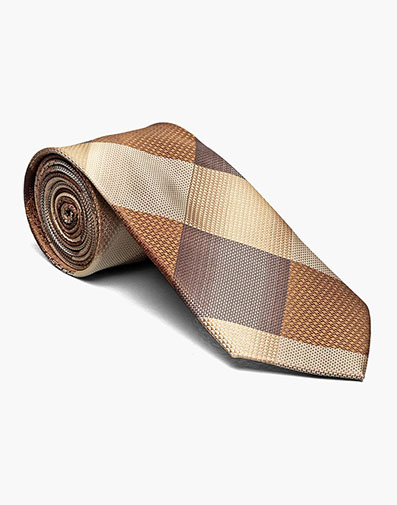 Xavier  Tie & Hanky Set in Bronze for $$26.00