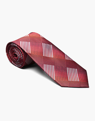 Rioja Tie & Hanky Set in Red for $20.00
