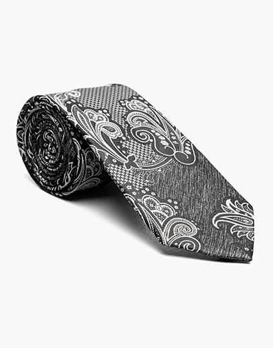 Roberto Tie & Hanky Set in Black for $$26.00