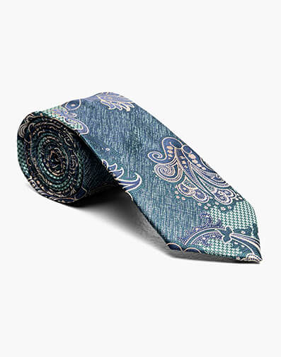 Roberto Tie & Hanky Set in Green for $$26.00
