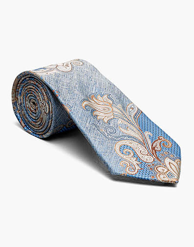 Roberto Tie & Hanky Set in Light Blue for $$26.00