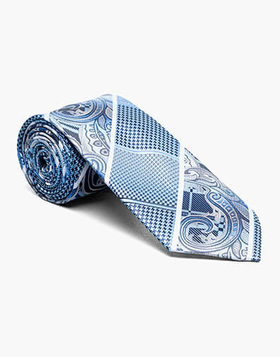 Leonel Tie & Hanky Set in Blue for $$26.00