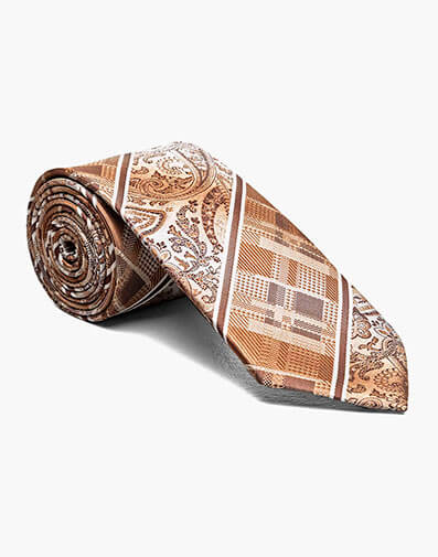Rodri Tie & Hanky Set in Brown for $$26.00