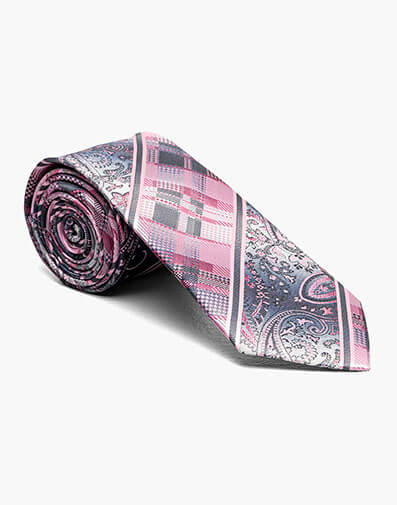 Rodri Tie & Hanky Set in Pink for $$26.00