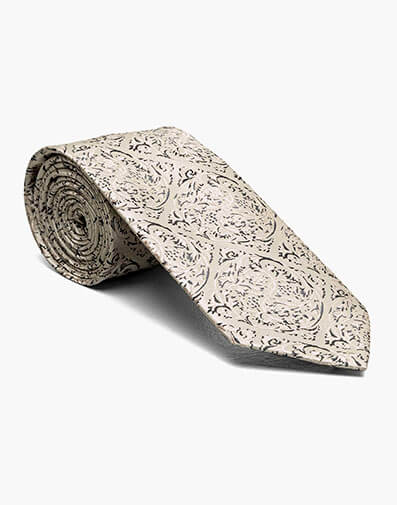Killian Tie & Hanky Set in Cream for $$26.00