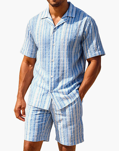 Jensen Short Set in Blue for $$119.00