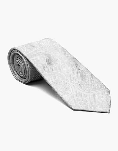Henry Tie And Hanky Set in Silver for $20.00