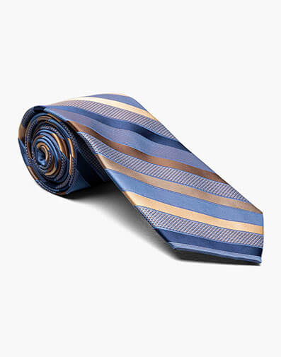 Robert Tie And Hanky Set in Blue Multi for $20.00