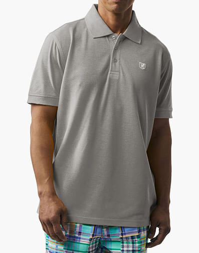 Holborn Polo Shirt in Gray for $$39.00