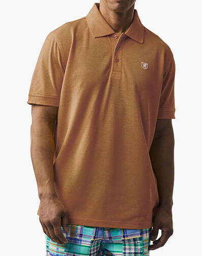 Holborn Polo Shirt in Chestnut for $$39.00