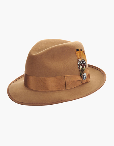 Clifton Fedora Wool Pinch Front Hat in Misc for $$70.00