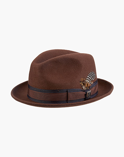 Irving Fedora Wool Felt Pinch Front Hat