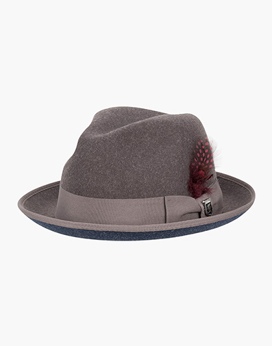 GT Fedora ProvatoKnit™ Pinch Front Hat in Mushroom for $$60.00