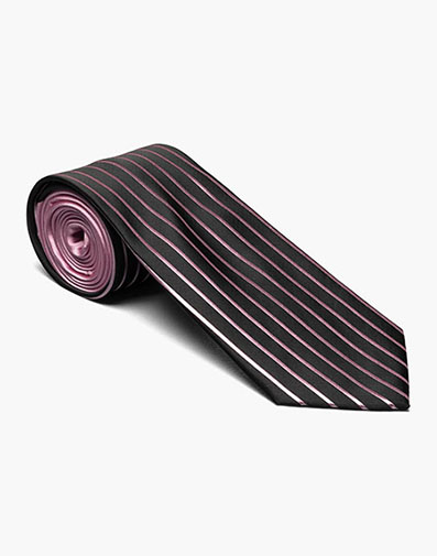 Formal Pink Tie and Hanky Set